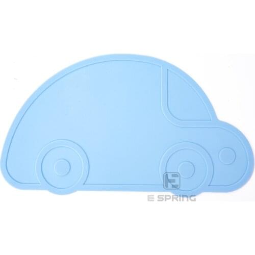 Spot tableware Children tableware Silicone childrens table mat Nordic INS car silicone heat-insulating placemat