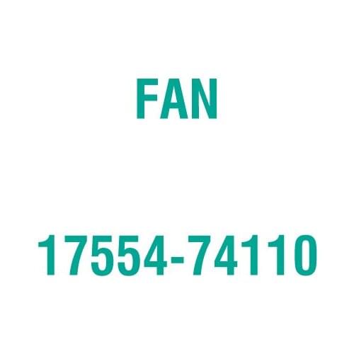 For Kubota 17554-74110 FAN