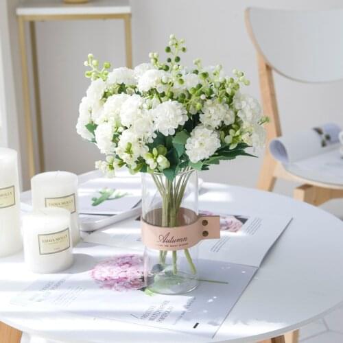 1Pcs Artificial Round Chrysanthemum Flowers Festive Gifts Vivid Pretty Plant Various Party Decor Preservable Flower Photo Props