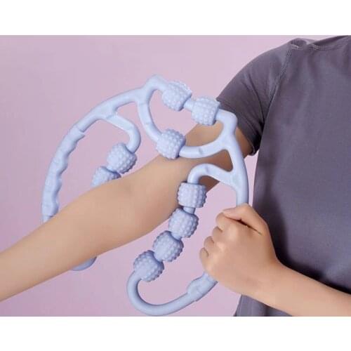 Annular Leg Clamp Roller Massager Thin Thigh Artifact Reduction Muscles Student Female Yoga Beauty Back Tighten Arms Equipment