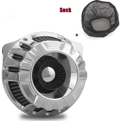 Rain Socker Cover AIR CLEANER kits For harley FLHX street glide FLTR road glide FLHX ROAD KING FLHT filters 2008-2016 air intake