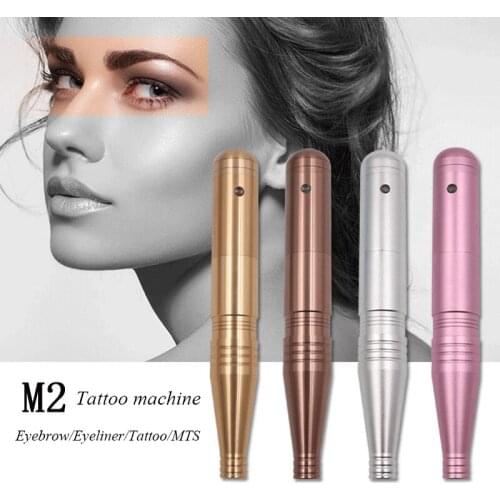 1 set Permanent Makeup Machine For Eyebrow Electric Tattoo Machine Pen For Eyebrow/eye/lip/MTS Make up Beauty With micro Needles