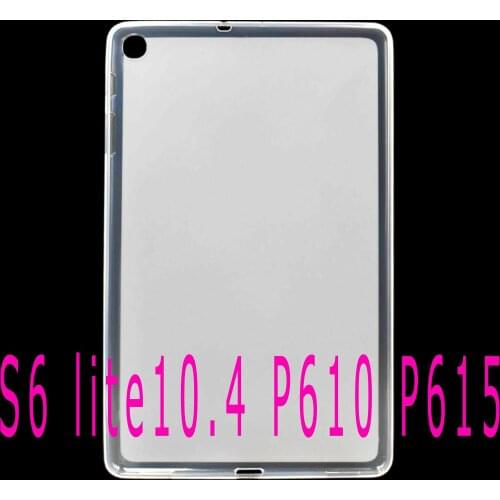 Soft TPU Coque for Samsung Galaxy S6 lite 10.4 SM-P610 P615 Case Matte TPU Cover Slim Funda For Samsung S6 lite P610 P615 Cover