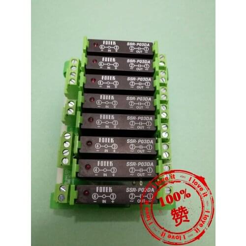A set of DC AC SSR-P03DDSSR-P03DA3A solid-state amplification board imported from original equipment
