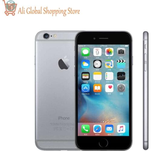 EU Ship Original Apple iPhone 6 Plus 6P 16/64/128GB ROM 5.5inch Smartphone IOS 4G LTE 8MP Camera WIFI GPS Apple Mobile Phone