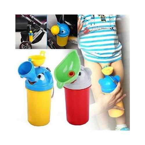 Urinal car Portable Convenient Travel Cute Baby Urinal Kids Potty Boys Girls Car Toilet Vehicular Urinal Traveling urination