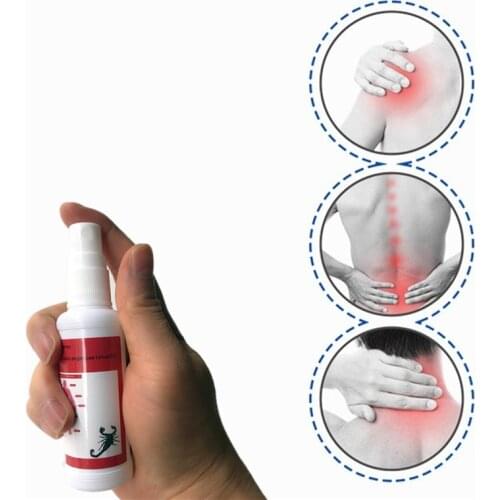 Neck Back Body Pain Relaxation Pain Medicated Oil Scorpion Venom Essential Oil Joint Pain Patch Killer Body Back Relax Spray