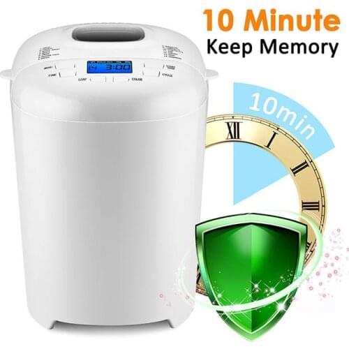 2 LB 14-in-1 Programmable Large Capacity Bread Maker Machine Nonstick Digital Control Panel 13-Hour Delay Timer