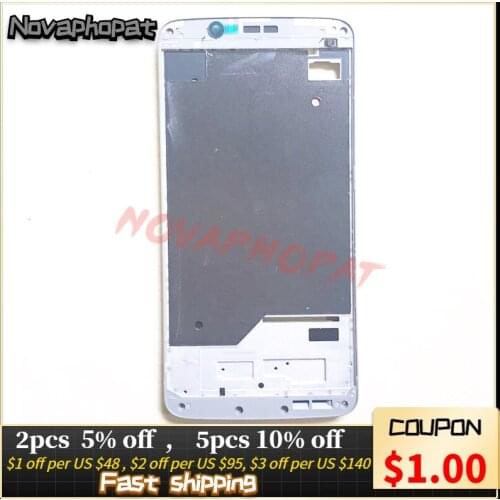 Novaphopat LCD Display Frame For ZTE Axon 7 mini B2017 b2017G Middle Frame Bezel Chassis Housing Cover Front A Board + tracking