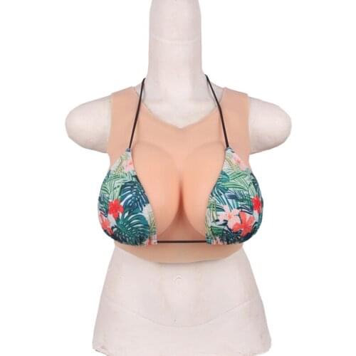 Silicone Breast Realistic Crossdresser Breast Forms Silicone Enhancement Underwear Body for Ajusen Transvestite Cool Summer