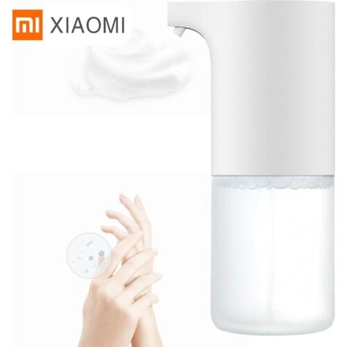 XIOAMI Original Mijia Automatic Induction Foaming Hand Washer Wash Automatic Soap 0.25s Infrared Sensor For Smart Home Soap Dish