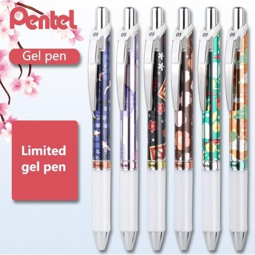 1 Japanese Pentel Limited Gel Pen BLN75 Large Capacity Smooth And Quick-Drying 0.5Mm For Student Use And Office Use