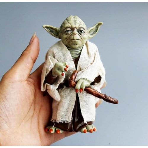 Star War Mandalorian Characters Master YODA with Cloth Action Figure Toys