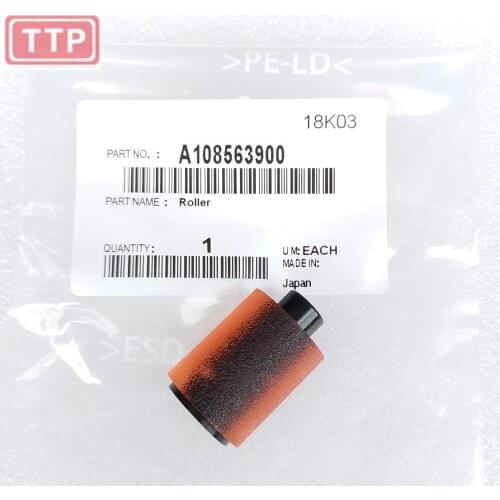 A108563900 Feed Roller For Minolta Bizhub bh654 bh754 black machine parts.bizhub 654 754 rollers