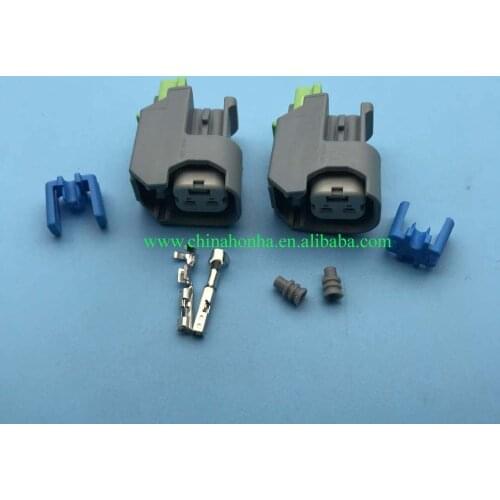 50 pcs original part 2pin EV6 car fuel pipe quick injector connector plug audio plug 15411715 15423278 15423276