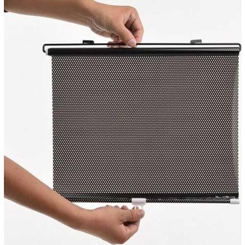 Auto Car Sunshade Sun Visor Automatic Retractable Windshield Solar Protection Window Shutter Interior UV-protective Curtains