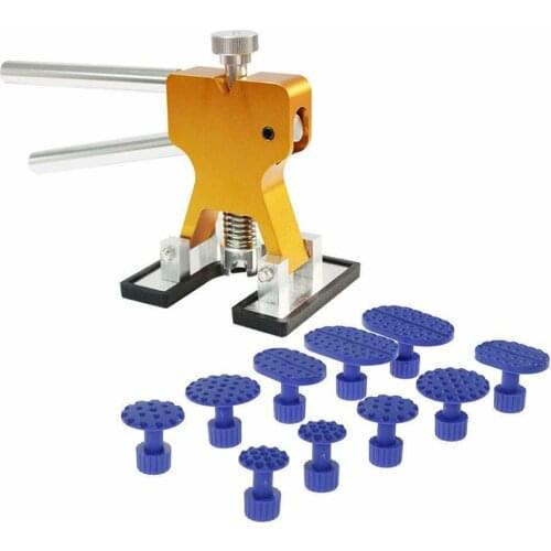 Paintless Dent Puller Lifter Dent Repair Tool Auto Body Repair Hail Removal Kit