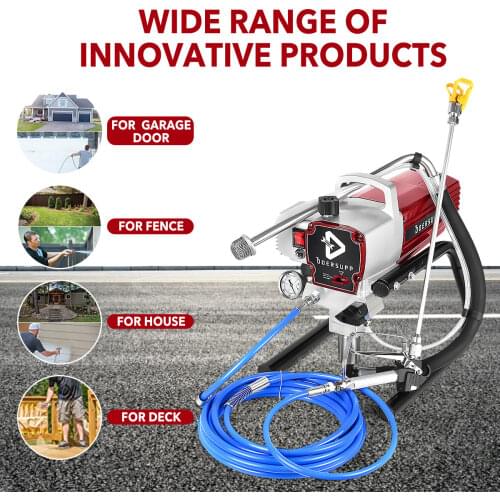 1800W High-pressure Airless Spraying Machine Professional Airless Spray Gun Airless Paint Sprayer Wall Painting Machine Tools