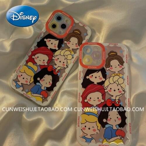 Disney Phone Case for IPhone 7/8P/X/XR/XS/XSMAX/11/12Pro Schneewittchen Phone Case Cover