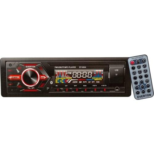EVERTON RT-2024BT USB/SD/TF/FM/AUX/BT BLUETOOTHLU MEKANİKSİZ AUTO TAPE 4X60 WATT