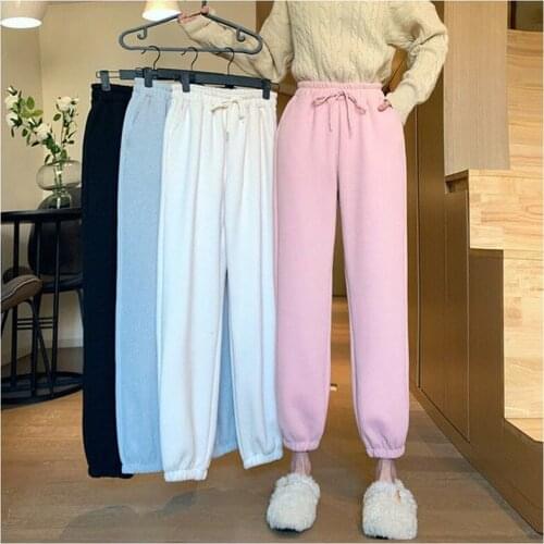 FYCOOKY Women's Velvet Trousers