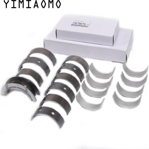 Engine Main Shell Bearing Connecting Rod Set For BMW 116i 1.6 2.0 118i 120i 316Ci/ti 320i 318i Z4 2.0i X3 2.0i 11217580992