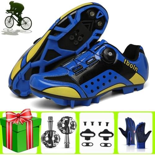 Sapatilha Ciclismo MTB Cycling Shoes Men Sneakers Women Professional Sports Super Light Self-locking Racing SPD Pedals Cleats