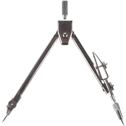 Metal Compasses with Pencil Lead Good Painting Circle Drawing Tool the Office & School Supplies Papelaria Stationery Wholesale