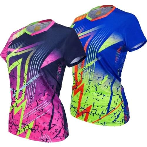 New Sports clothes Badminton wear shirts Women ,golf table Tennis shirt , Table Tennis uniforms jersey , Quick dry sportswear