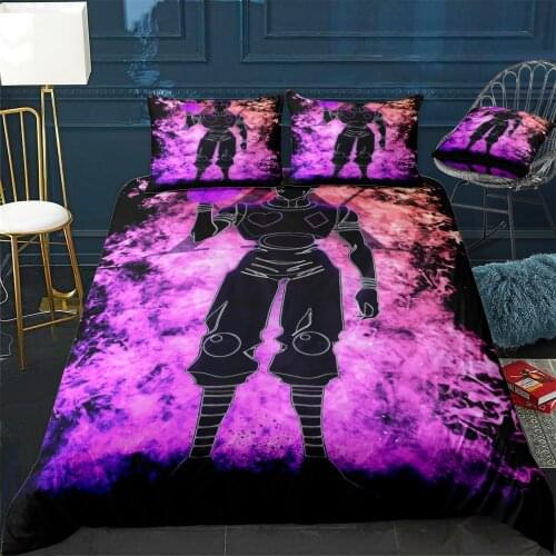 Hisoka Duvet Cover Comfortable Quilt Home Decora Design Universal Bedding Set Bedclothes+Pillowcase 3pcs
