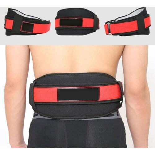 Weightlifting Squat Training Lumbar Support Band Sport Powerlifting Belt Fitness Gym Back Waist Protector For Men Womans Girdle