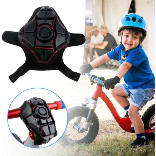 Anti Collision Balance Bike Stem Sleeve Accessories Universal Black Soft Durable Chest Protector Children Safe Protective Cover