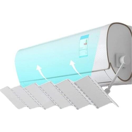 Adjustable Foldable Air Conditioner Deflector Confinement Air Deflector Outlet Air Wing Air Cooled Baffle Wind Direction
