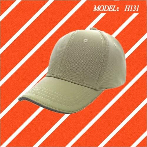 Outdoor sports stair cloth composite six-piece cap baseball cap sun hat non-deformation peak cap H131