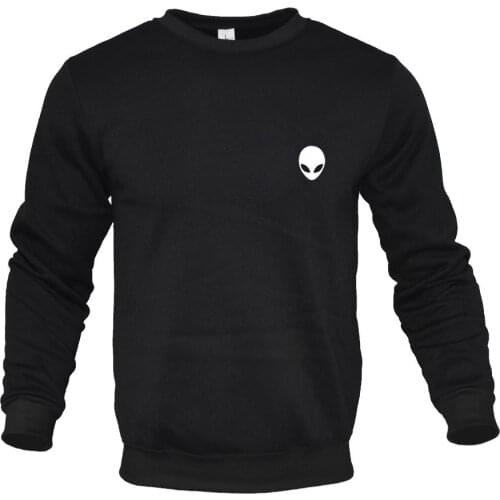 SweatyRocks men Womens Casual Long Sleeve Pullover Sweatshirt Alien Patch Shirt Tops New 2020 high-quality hoodies sweatshirt