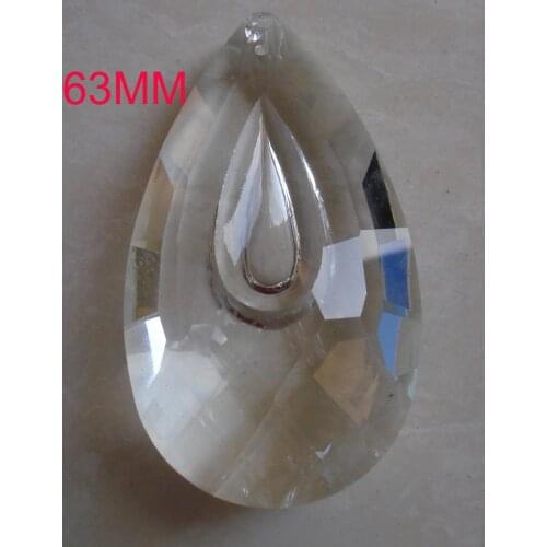 Fine Clear Crystal Lighting Accessories Ornament Crystal Prism Suncatcher Crystal Prisms Glass Trimming Pendant