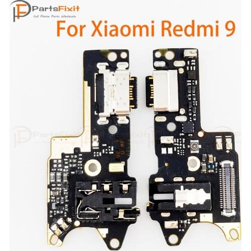 Charging Port Board for Xiaomi Redmi 9 Redmi9 USB Charger PCB Dock Connector Micro Board Replacement Spare Parts