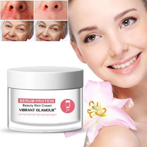 Serum Protein Repair Face Cream Anti-Wrinkle Reduce Red Blood Anti-allergy Deep Hydration Moisturizing Firming Anti TSLM1