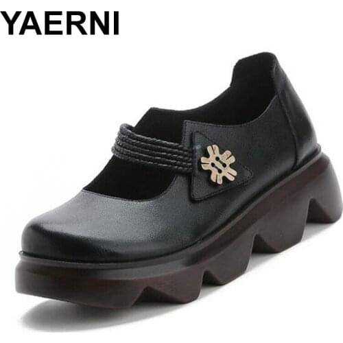 YAERNI classic comfortable casual shoes moccasins women shoes quality genuine leather flat shoes special offer moccasins shoes