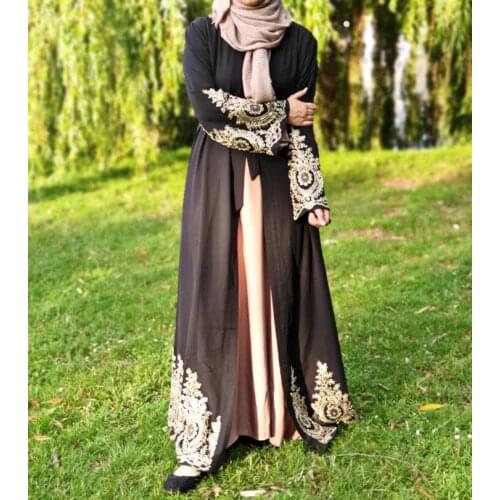 Women Kaftan Dubai Abaya Kimono Cardigan Plus Size Abayas For Hijab Muslim Fashion Dress Jilbab Caftan Turkish Islamic Clothing