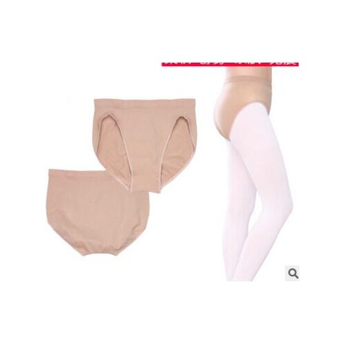 New Arrival Hot Sale Adult Girl Ladies Nude Skin Colour Gymnastics Ballet Leotards Dance Hip Up Padded Enhancer Shaper Panties