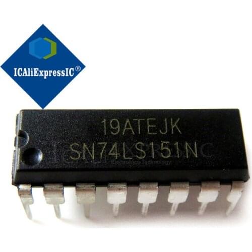 10PCS HD74LS151P SN74LS151N DIP-16 74LS151 new original In Stock