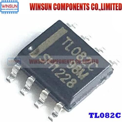 10pcs/lot TL082C SOP TL082CDR SOP-8TL082 Brand New Original