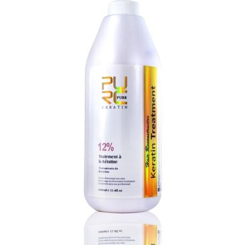 12% formalin brazilian keratin hair straightening buy 5 pcs 1000ml keratin get one free wholesale and OEM hair care products