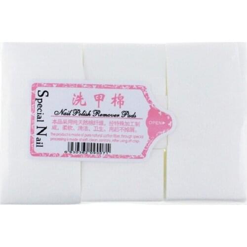 550pcs/Lot Nail Polish Remover Nail Cotton Wipes Gel Lint-Free Napkins For Nails Manicure Soak off Remover Nail Art Wrap Tools