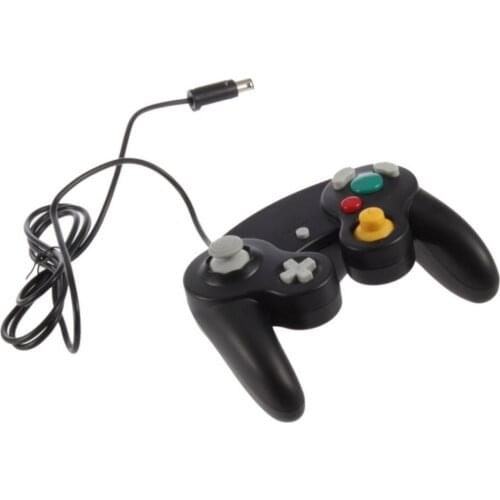 Black Wired Controller for Nintendo Gamecube Console Handheld For NGC Gamepad Control