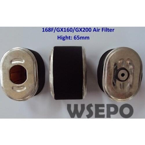 CQ Quality! Air Cleaner Filter/Element fits 168F/GX160/GX200/170F 5.5hp~7hp,163cc~212cc Gasoline Engines