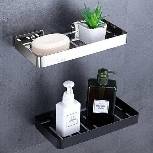 Soap Dish Holder, Wall Mount Stainless Steel Soap Holder Drain Rack Shelf for Bathroom Kitchen