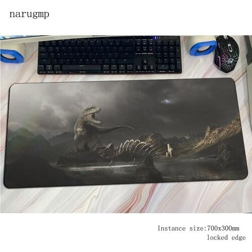Dinosaur padmouse New arrival accessory 90x40cm mouse pad thick gaming enterprise rubber mats keyboard large mouse mat gamer