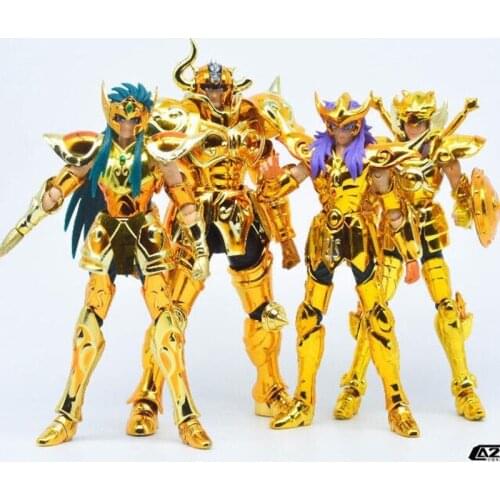 Action Figure Saint Seiya Gilmo Scorpio Zodiac Water Dog Model Taurus Aquarius Libra Myth Cloth Form Toy Gift for Children